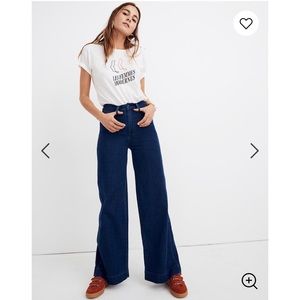 Madewell Emmett Wide Leg Jeans - size 23 NWT